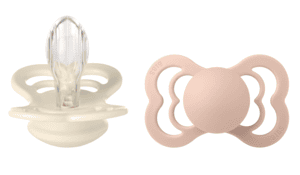 Schnuller Supreme Blush/Ivory Silikon 6-36 Monate, 2 Stk.