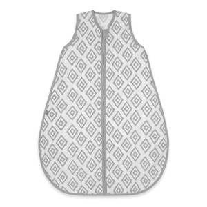 emma & noah Schlafsack Rauten Grau