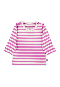 Langarm-Shirt Emmi rosa gestreift