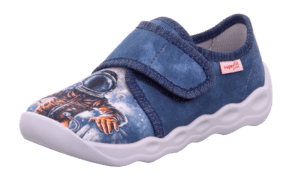 Hausschuh Bubble blau (mittel)