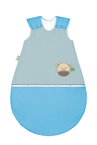 Jersey-Schlafsack mucki AIR color-blocking sky blue