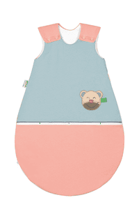 Jersey-Schlafsack mucki AIR color-blocking papaya
