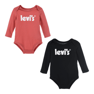 Levi's2er Pack Bodies schwarz/grau