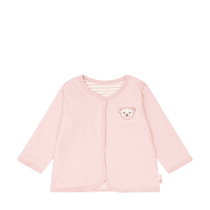 Wendejacke GOTS silver pink