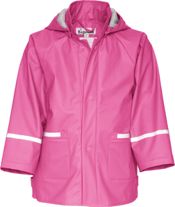 Regenjacke basic rosa