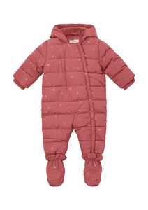 Schneeoverall dark red