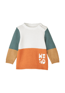 Strickpullover orange