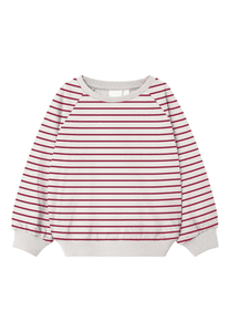 Sweatshirt Nmfvarie Crimson