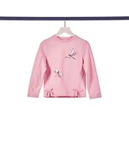 Sweatshirt Artwork Soft Pink