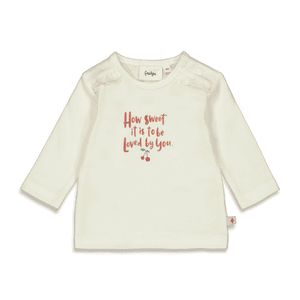 Langarmshirt Cherry Offwhite