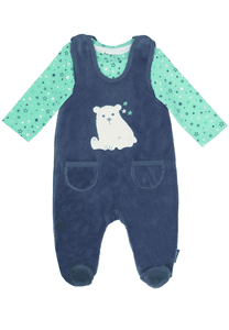 Strampler-Set Nicki Elia eisengrau