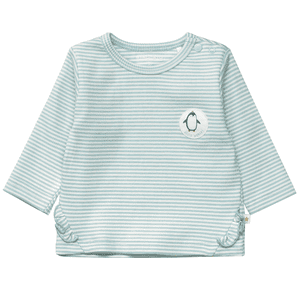 Shirt aqua sky gestreift
