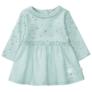 Kleid aqua sky gemustert