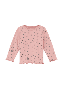 Langarmshirt rosa