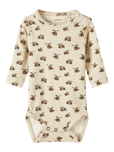 Lil'Atelier Langarmbody Nbfgaya Fog