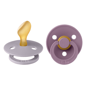 Schnuller Colour Anatomischer Sauger Fossil Grey & Mauve 6-18 Monate, 2 Stk.