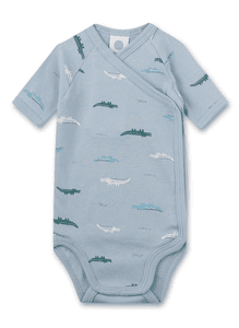 Wickelbody Krokodil blau