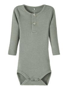 Langarmbody Nbmkab Laurel Wreath Melange