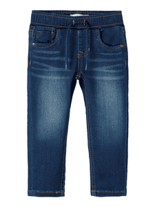Sweatjeans Nmmryan Dark Blue Denim