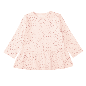 Tunika light rose gemustert