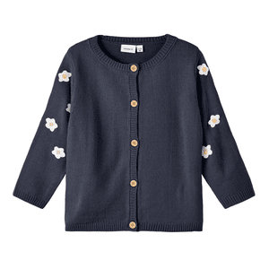 Strickjacke Nmfbesally Dark Sapphire