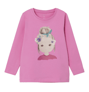 Langarmshirt Nmfberry Cyclamen