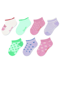 Sneaker-Söckchen 7er-Pack zartrosa
