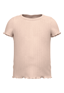 T-Shirt Nmfvibse Créme De Pêche