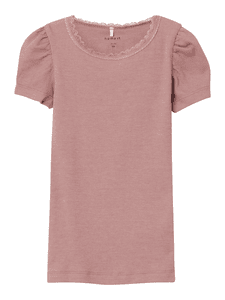 T-Shirt Nmfkab Deauville Mauve