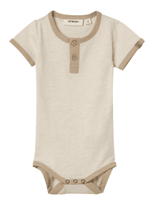 Lil'Atelier Kurzarmbody Nbmdawson Turtledove