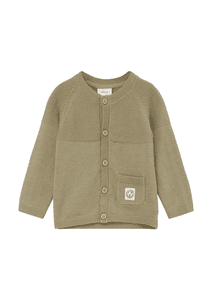 Strickjacke green