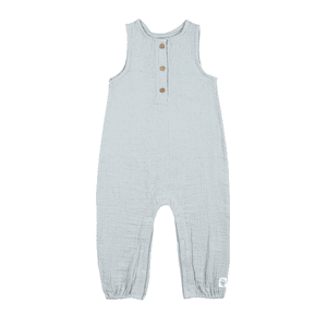 Musselin Jumpsuit blau