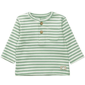 Shirt pine green gestreift