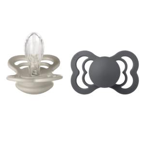 Schnuller Supreme Sand & Iron Silikon 6-36 Monate, 2 Stk.