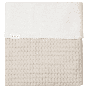 Kinderdecke cotton Fleece Amsterdam sand 100 x 150 cm