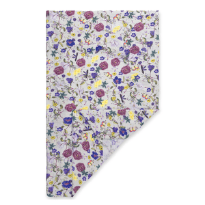 Spannbettlaken für Reisebettmatratzen Flora Beige