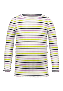 Langarmshirt Nmfvemma Violet Tulle