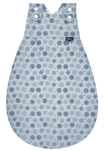 Baby-MäxchenAußensack Flachgewebe Henna blau