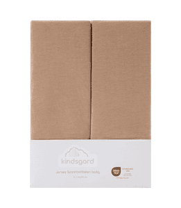 Spannbettlaken laylig 2er-Pack 70 x 140 cm taupe