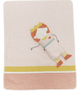 Kinderdecke Prinzessin altrosa