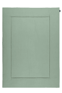 Krabbeldecke Mull Granite grün 100 x 135 cm