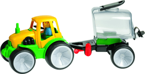 Traktor mit Tankanhänger