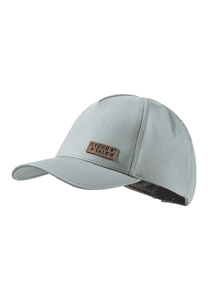 Baseball-Cap Popeline mattgrün