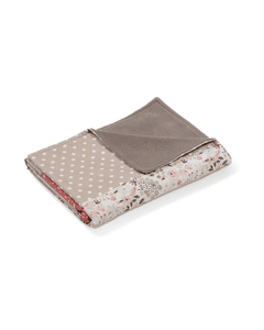 Babydecke & Kuscheldecke 70X100 cm Rosa Blüten