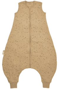 Jumper Rib Mini Spot toffee melange