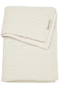 Babydecke Waffle Cotton grau 100 x 150 cm