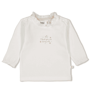 Langarmshirt Strawberry Fields Offwhite