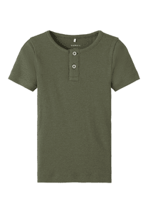 T-Shirt Nmmkab Dusty Olive