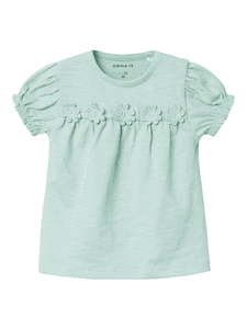 T-Shirt Nbfjegona Silt Green