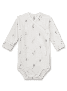 Wickelbody langarm offwhite